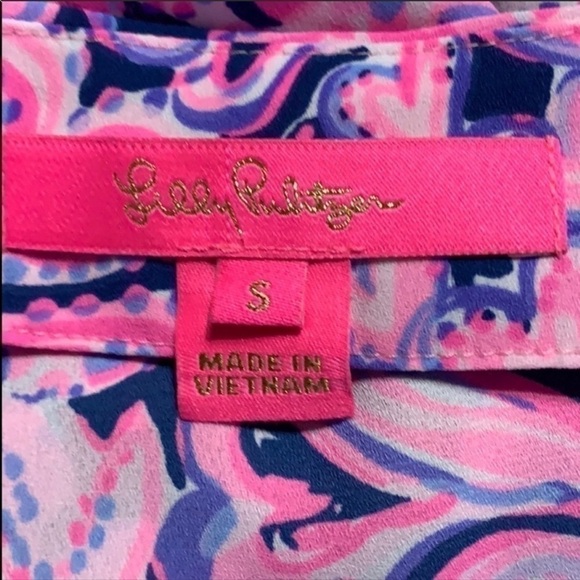 Lilly Pulitzer Langston in Indigo Love You Bunches - Picture 8 of 11